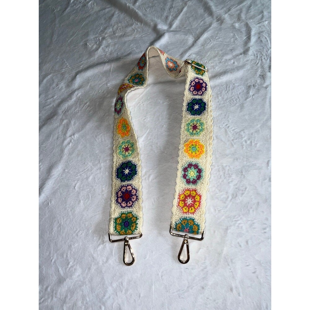 Colorful, unique crossbody strap